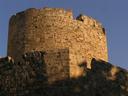 Tower along the medieval wall.